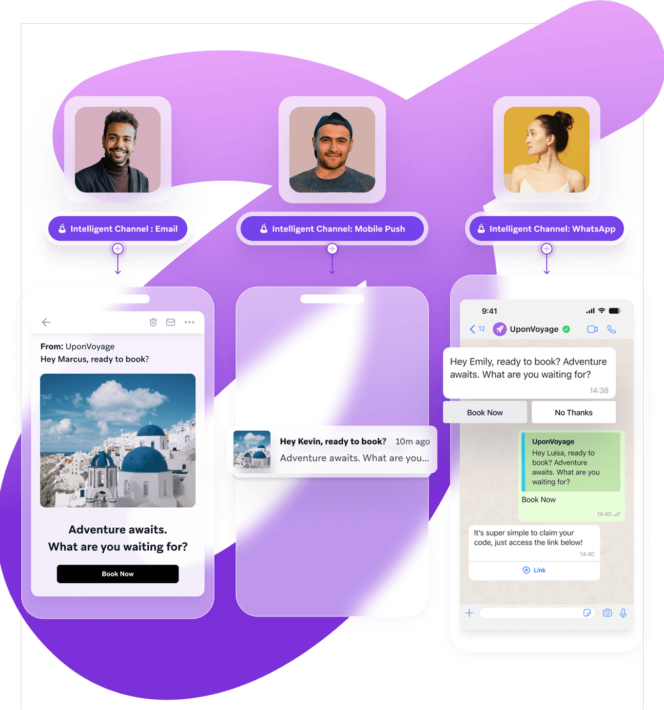 Cross channel experiences