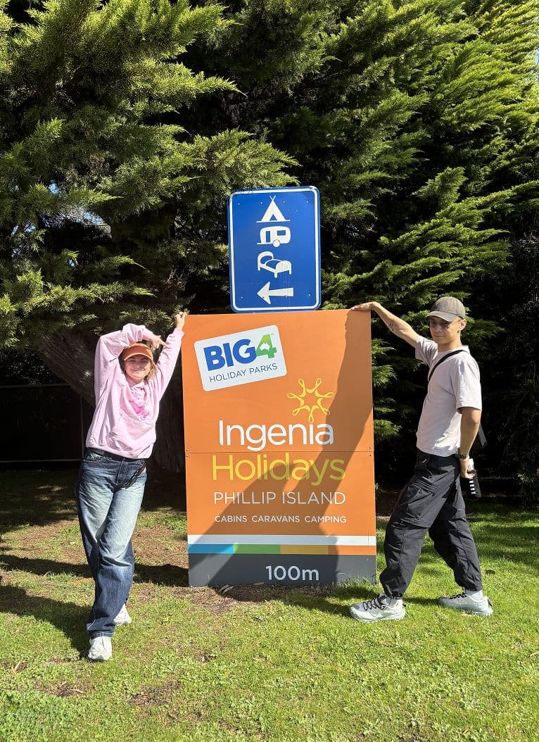 Inlight team members visiting Ingenia Holidays Phillip Island for user research